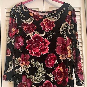 Chico’s 3/4 top size 1